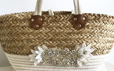 Rustic Wedding Tote Basket