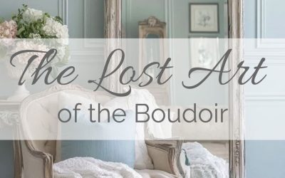 The Lost Art of the Boudoir